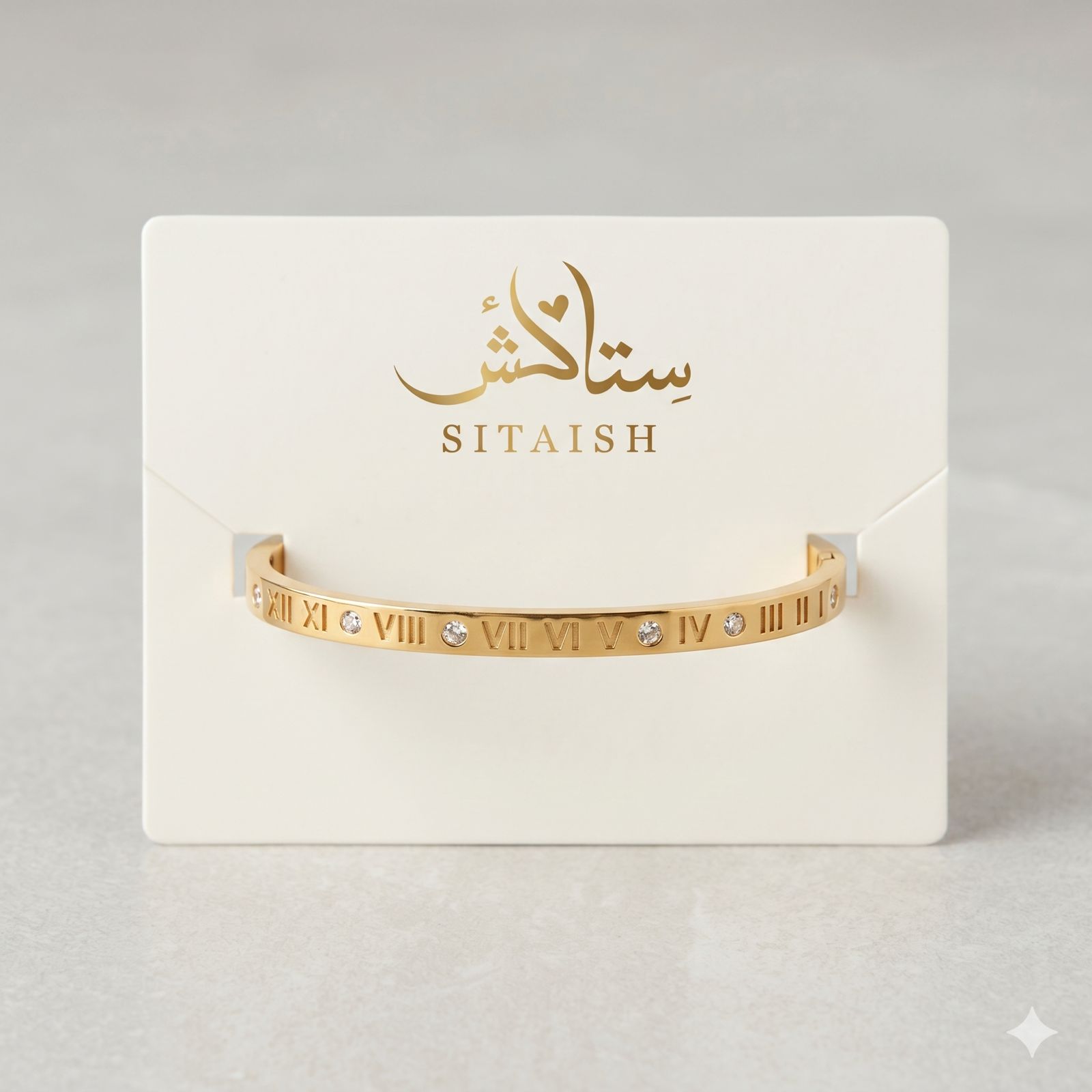 Éterna Roman Cuff — Bangles by Sitaish
